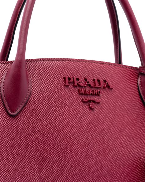 prada monochrome bag|Prada Monochrome medium Saffiano bag.